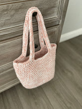 Load image into Gallery viewer, Crocheted Tote Bag
