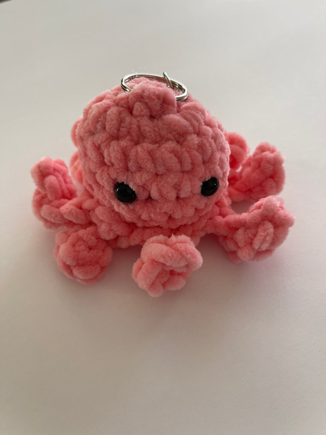 Crochet Mini Octopus Keychains and Backpack Buddies