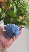 Load and play video in Gallery viewer, Crochet Mini Whale
