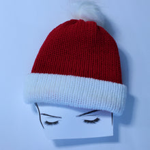 Load image into Gallery viewer, Knit Santa Hat
