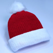 Load image into Gallery viewer, Knit Santa Hat
