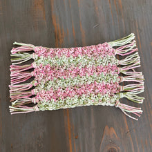 Load image into Gallery viewer, Mug Rug, 100% Cotton Crochet Coaster, Handmade Crochet Mug Rug - Set of 4
