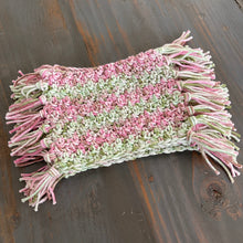 Load image into Gallery viewer, Mug Rug, 100% Cotton Crochet Coaster, Handmade Crochet Mug Rug - Set of 4

