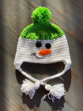 Load image into Gallery viewer, Crochet Winter Snowman Hat
