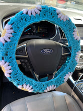 Load image into Gallery viewer, Crochet Steering Wheel Cover
